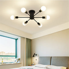 HEIKESZ Nordic Lamps Lamp in the Living Room Bedroom Study Lighting Modern Simple Creative Personality Style Atmospheric Home Ceiling Lamp LED Light for Bedroom Night Aesthetic Room Lamp