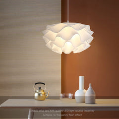 HEIKESZ Nordic Modern Minimalist Creative Flower Internet Celebrity Clothing Store Ins Girl Cozy Restaurant Bedroom Pine Ceiling Light