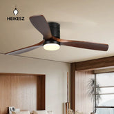 HEIKESZ Cross-border new ceiling fan lighting advanced sensing living room dining room intelligent frequency conversion ceiling fan lighting bedroom soft wind fan lighting lamp lighting fixtures for celling lighting