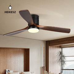 HEIKESZ Cross-border new ceiling fan lighting advanced sensing living room dining room intelligent frequency conversion ceiling fan lighting bedroom soft wind fan lighting lamp lighting fixtures for celling lighting