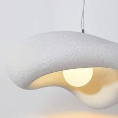 HEIKESZ Japanese Style Ceiling Light Cream Color Living Room Bedroom Dining Pendant Lamp Wabi **** Amazon Best Seller