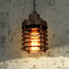 HEIKESZ 【One-year warranty, free shipping】Retro Industrial Style Chandelier American Loft Restaurant Coffee Shop Creative Iron Cage Bar Aisle Hallway Chandelier