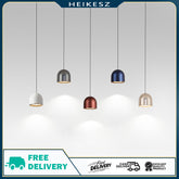 Nordic Simple Creative Personality Dining-Room Lamp Bedroom Bar Counter Bedside Free Hover Retractable Lifting Small Droplight modern minimalist design linght for ceiling led drop lights