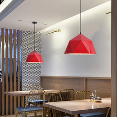 HEIKESZ Red industrial style retro Japanese restaurant hot pot restaurant store shop simple single head lampshade hotel special chandelier