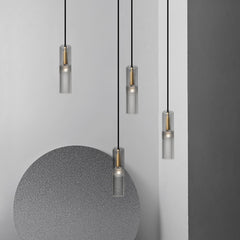 HEIKESZ Postmodern simple restaurant single head personalized bar cafe study bedside small chandelier fishing line lamp crystal chandelier lamp light fixtures for celling light