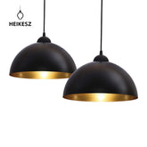 HEIKESZ Vintage Industrial Ceiling Light Single Head Retro Pendant Lamp for Restaurant Living Room Bedroom Study Bar