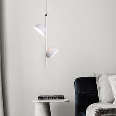 HEIKESZ Nordic Bedside Chandelier Modern Minimalist Adjustable Small Droplight for Bedroom Living Room Wall Decor