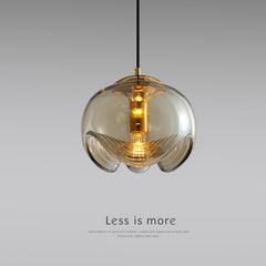 HEIKESZ Modern light luxury medieval European glass chandelier modern simple bedside restaurant bar counter corridor chandelier Chandelier, restaurant light, living room light