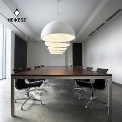 HEIKESZ Cross-border special for modern simple restaurant lights personalized creative sky garden chandelier Nordic room semicircular resin lamp light fixtures for celling lights