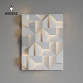HEIKESZ Designer creative living room wall lamp model room bedroom background wall corridor entrance art decorative painting lamp light fixtures for celling lights