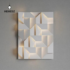 HEIKESZ Designer creative living room wall lamp model room bedroom background wall corridor entrance art decorative painting lamp light fixtures for celling lights