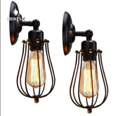 HEIKESZ American Country Industrial Wind Ceiling Lamp Simple Retro Wall Lamp Restaurant Bar Club Ceiling Wall Lamp Dual-Use Lamps LED Light for Bedroom Night Aesthetic Room Lamp