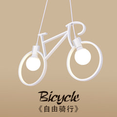 HEIKESZ Creative LOFT Industrial Style Restaurant Bar Bicycle Chandelier Retro Nostalgic Theme Bar Clothing Store Iron Lamp american style retro outdoor indoor retro bedroom lamp american-style Industrial wind