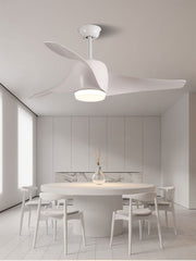 HEIKESZ New intelligent fan lighting variable frequency remote control 52 inch ceiling fan lighting living room dining room bedroom modern simple fan chandelier lamp lighting fixtures for celling lighting