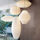 HEIKESZ New Chinese Style Silk Fabric Lantern Chandelier for Living Room Dining Room Clothing Bar Tea Art Bar Round Lamps