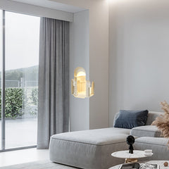 Creative Gypsum Lamp Embedded Stair Corner Bedroom Bedside Plaster Table Lamp Embedded in Wall Lamp Corridor Gypsum Lamp