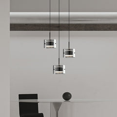 HEIKESZ Modern Nordic Minimalist Glass Pendant Lamp Single Head Chandelier for Bedroom Bar Restaurant Wall Lighting