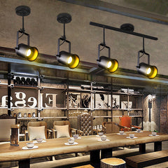 HEIKESZ Industrial Fengke Restaurant and Cafe Background Wall Ceiling Light Bar Retro Clothing Store Open-Mounted Bar Spotlight LED Light for Bedroom Night Aestitic Room Lamp