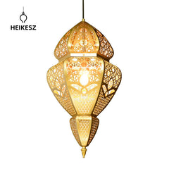 HEIKESZ South East Asia Xinjiang Thai Style Vintage Chandelier Restaurant B & B Thai Club Art Atmosphere LightingChandelier, restaurant light, living room light