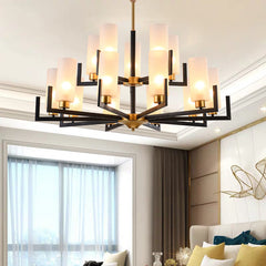 New Chinese-Style Chandelier Villa Duplex Building Lamp in the Living Room Internet Celebrity Personalized Bedroom Dining-Room Lamp Chinese Style Lighting Warm Room Lamps Light Chandelier for Living Chandelier Bedroom Chandelier Lights Room Lighting