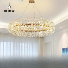 HEIKESZ Nordic creative dandelion chandelier clothing store Internet celebrity crystal lamps bedroom lights bar lights luxury restaurant lamp lighting fixtures for celling lights