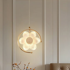 HEIKESZ French Cream Style Ceiling Light Modern Minimalist Luxury Chandelier for Bedroom Bar Hallway Creative Atmosphere Lamp