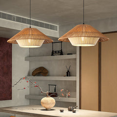 HEIKESZ Vintage Rope Pendant Light Industrial Iron Ceiling Lamp for Restaurant Bar Clothing BBQ Shop Retro Decor Commercial Lighting
