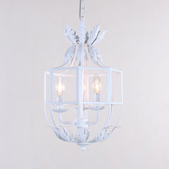 HEIKESZ Vintage American Country Rustic Iron Ceiling Light for Living Room Dining Hallway Entryway Cross Border Supply
