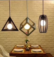 HEIKESZ Retro Bar Loft Three-Head Creative Personalized Restaurant American Country Industrial Style Chandelier american style retro outdoor indoor retro bedroom lamp american-style Industrial wind