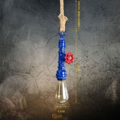 HEIKESZ American retro water pipe ceiling light restaurant coffee shop creative clothing store LOFT industrial style multi head combination light