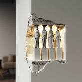 Gypsum Induction Night Light Bedside Corridor Aisle Gypsum Lamp Embedded Corner Plaster Wall Lamp B & B Ambience Light