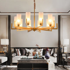 New Chinese-Style Chandelier Villa Duplex Building Lamp in the Living Room Internet Celebrity Personalized Bedroom Dining-Room Lamp Chinese Style Lighting Warm Room Lamps Light Chandelier for Living Chandelier Bedroom Chandelier Lights Room Lighting