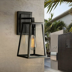 HEIKESZ Retro LOFT Industrial Style Living Room Wall Lamp American Country Farmhouse Barn Gooseneck Wall Lamp Cafe B & B Balcony Light