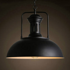HEIKESZ Loft Vintage Industrial Style Iron Droplight Bar Counter Personalized & Creative Bar Cafe American-Style Iron Pot Lid Hanging room light ceiling light led light fixture lighting ceiling room lamp