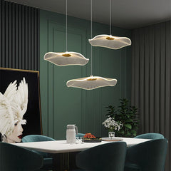 HEIKESZ Modern Minimalist Long Chandelier for Hollow Stairs Nordic LED Drop Light Atmospheric Living Room Dining Kitchen Bedroom Pendant