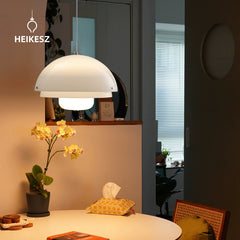 HEIKESZ Nordic Bauhaus Space Age Creative Restaurant Vintage Design Glass Pendant Light for Cafe Bar
