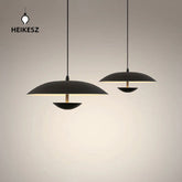 HAIKESZ Creative Danish Italian designer Nordic dining room living room bedroom LED simple decoration personalized flying saucer chandelier lamp light fixtures for celling lights