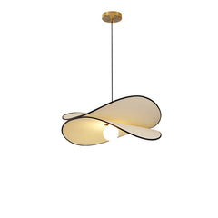 HEIKESZ French medieval wabi wind restaurant art chandelier bedroom living room bar creative fabric potato chip lamp light fixtures for celling lights