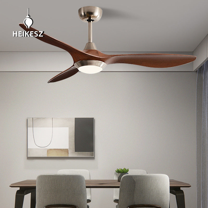 HEIKESZ 52 Inch Smart Ceiling Fan Light with Remote Control Variable Speed for Living Room Bedroom Nordic Style Home Decor
