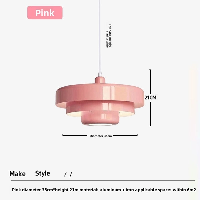 HEIKESZ vintage orange Japanese wabi **** ceiling light Nordic dining room creative bar retro pendant lamp