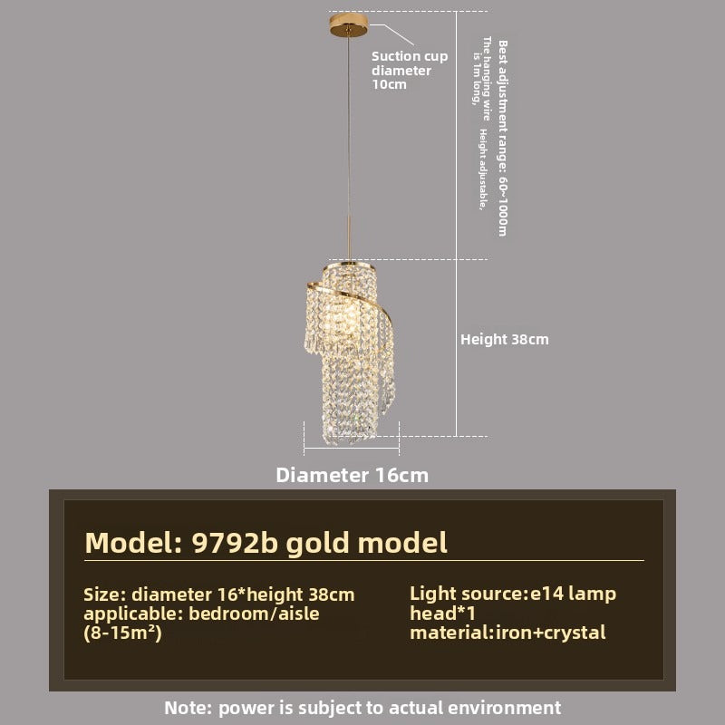 HEIKESZ Elegant Minimalist Ceiling Lighting Creative Pendant Lamp for Bedroom Bar Restaurant Designer Decor Lighting