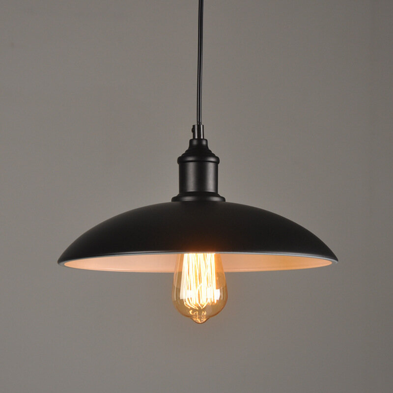 HEIKESZ Nordic Creative Living Room LED Chandelier Bedroom Art Single Head Bar Chandelier Personality Pot Cover Chandelier american style retro outdoor indoor retro bedroom lamp american-style Industrial wind