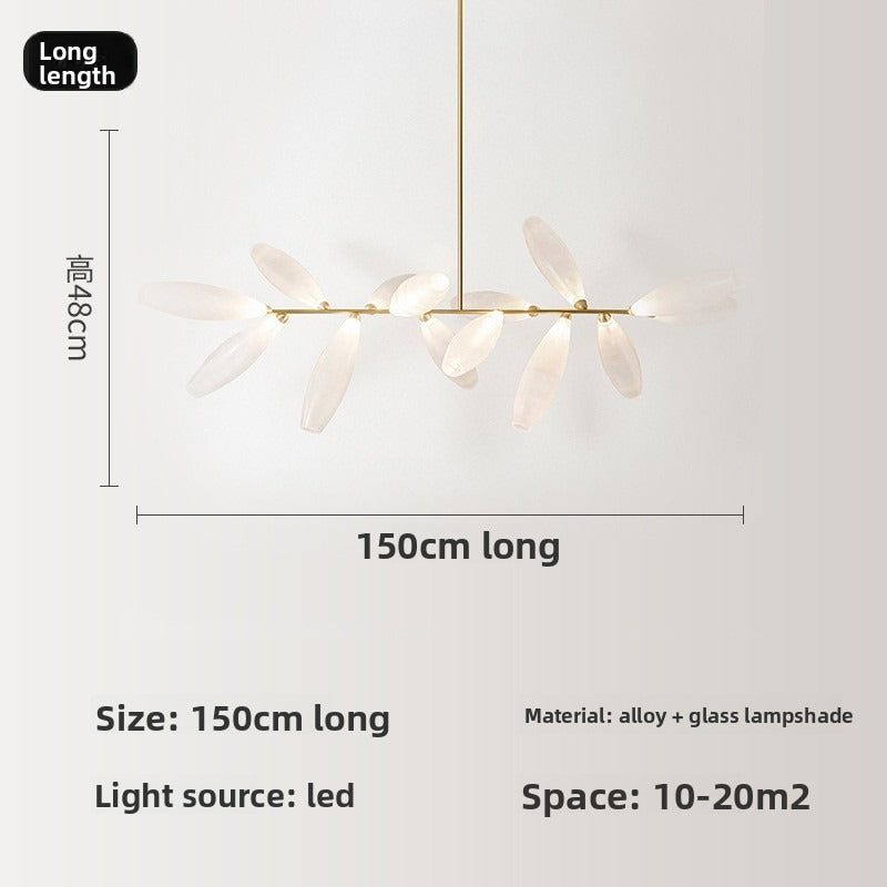 HEIKESZ Nordic Creative Glass Pendant Light Modern Minimalist Dining Room Ceiling Lamp Designer Restaurant Lighting Stylish Bar Hanging Lamp for Living Room