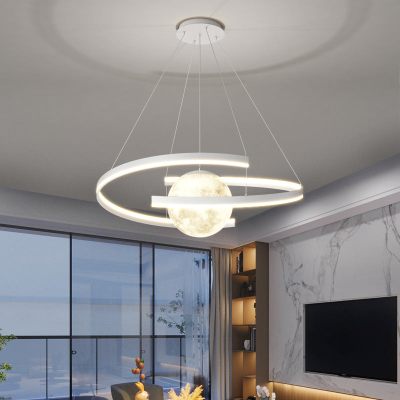 HEIKESZ Living room chandelier simple modern atmosphere Zhongshan lighting factory direct sales Nordic bedroom dining room lights round living room main lamp lighting fixtures for celling lights