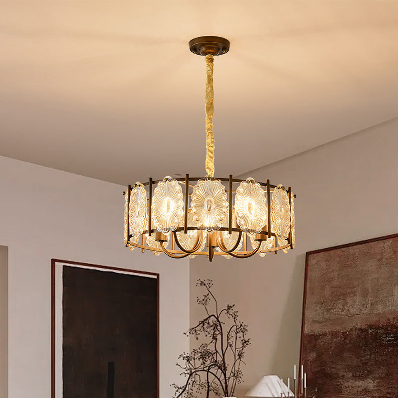 HEIKESZ Vintage American Style Bedroom Ceiling Light French Mid Century Modern Pendant Lamp for Dining Room Bar New Arrival from Zhongshan