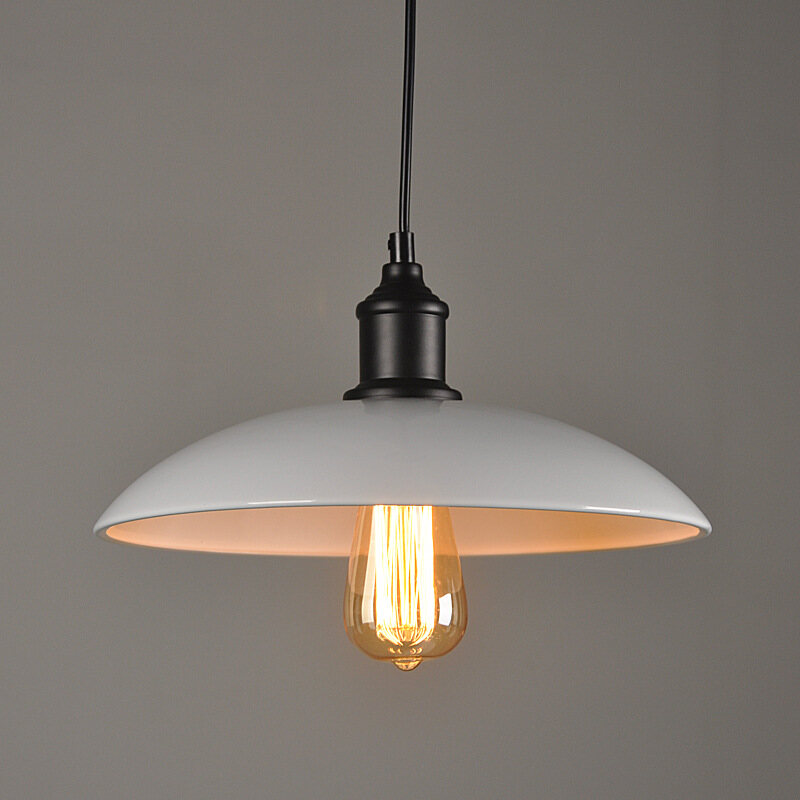 HEIKESZ Nordic Creative Living Room LED Chandelier Bedroom Art Single Head Bar Chandelier Personality Pot Cover Chandelier american style retro outdoor indoor retro bedroom lamp american-style Industrial wind