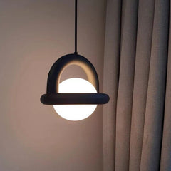 HEIKESZ Nordic minimalist art creative balloon living room dining room decorative chandelier modern wabi wind bedroom bedside small chandelier lamp light fixtures for celling light