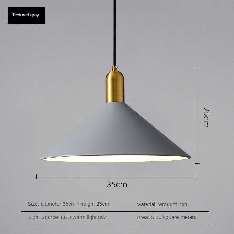 HEIKESZ Modern Restaurant Chandelier Nordic Loft Lamp in the Living Room Creative Personality Art Industrial Style Retro Lamps Cross-Border Supply