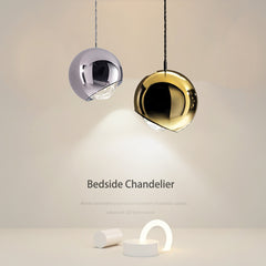 HEIKESZ Nordic Glass Chandelier for Bedroom Living Room Bar Counter Stairs Window Designer Lighting Decoration