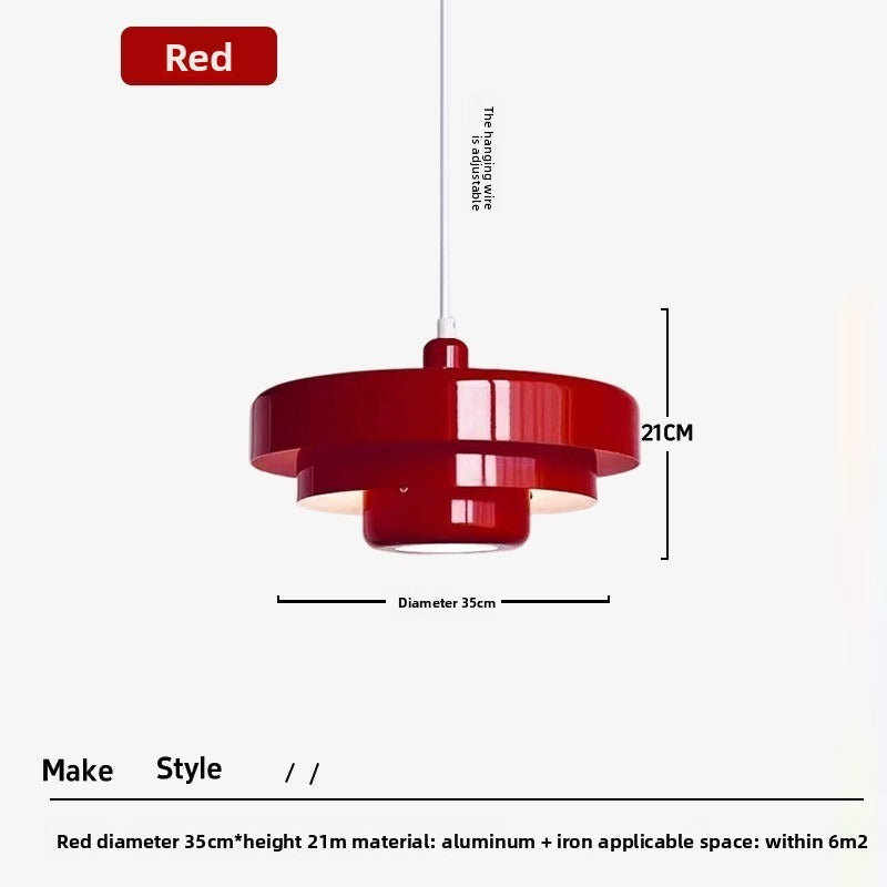 HEIKESZ vintage orange Japanese wabi **** ceiling light Nordic dining room creative bar retro pendant lamp